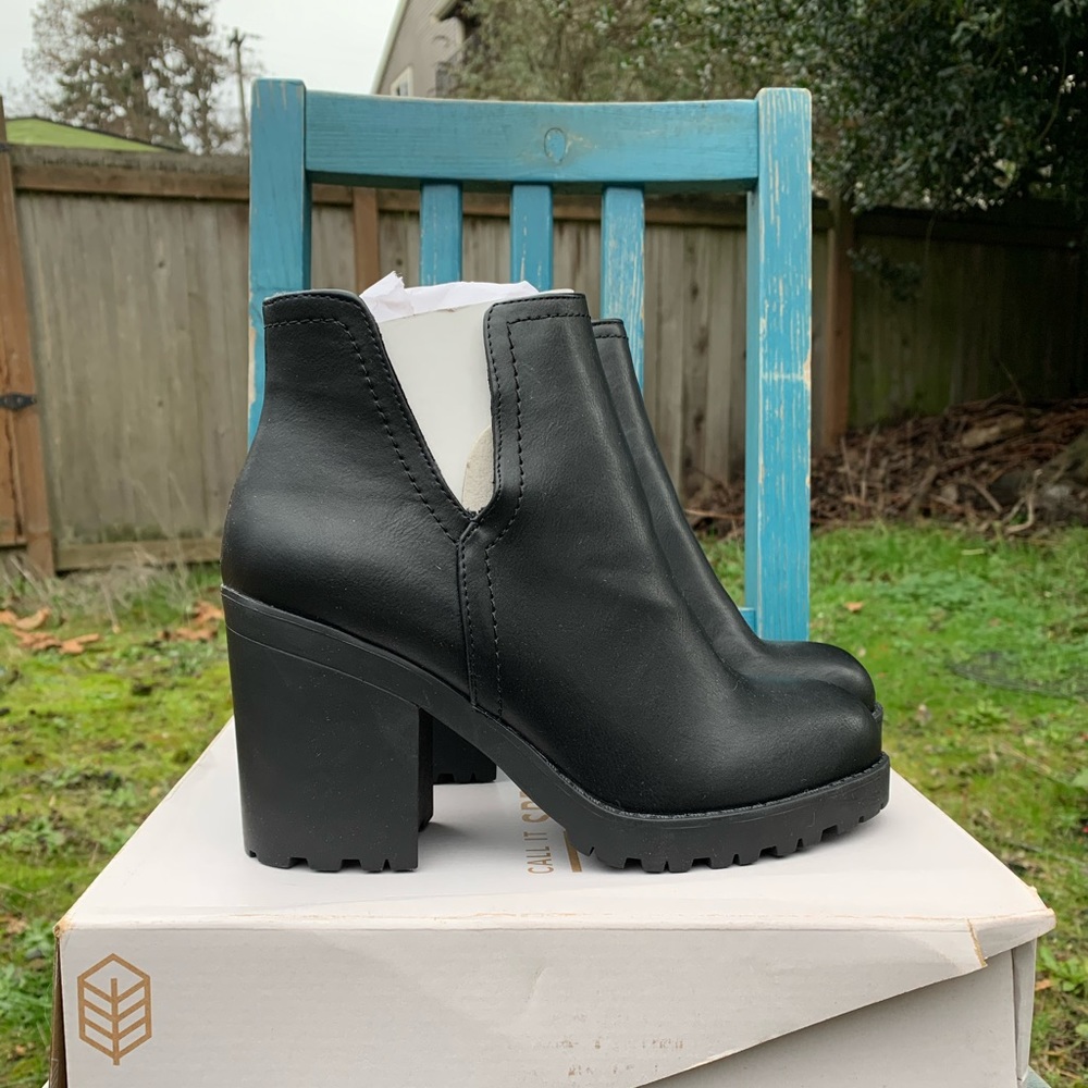 Sassy Black Ankle Boots